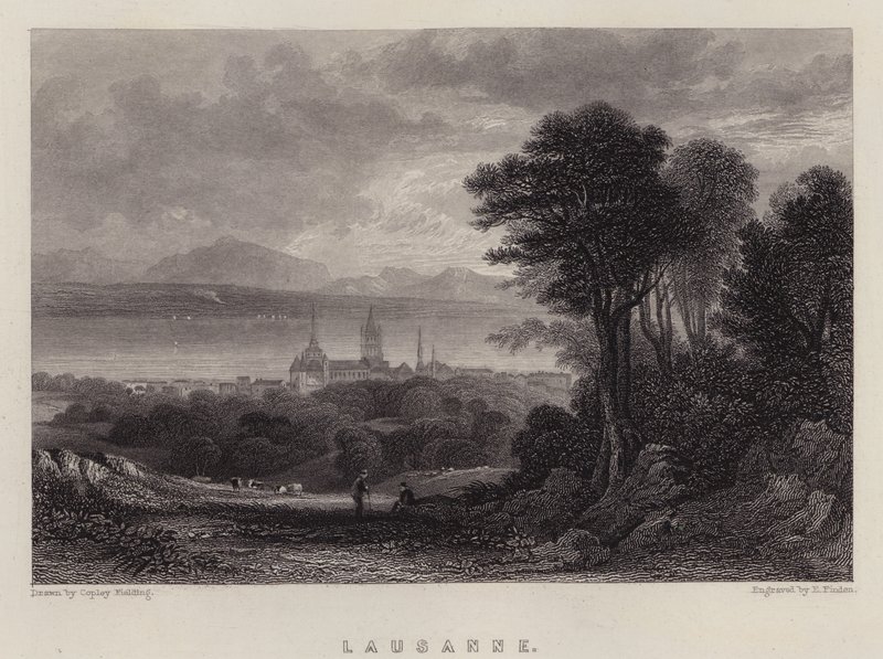 Lozan (renkli taş) by A.V. Copley (after) Fielding