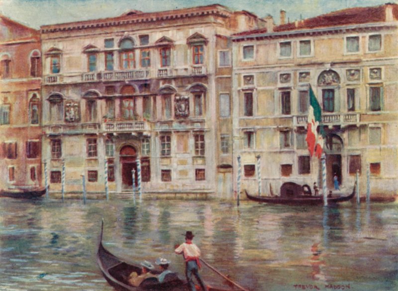 Mocenigi Sarayları by A. Trevor Haddon