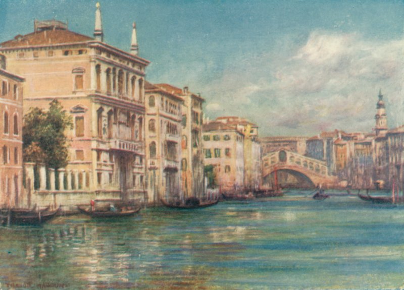 Papadopoli Sarayı by A. Trevor Haddon
