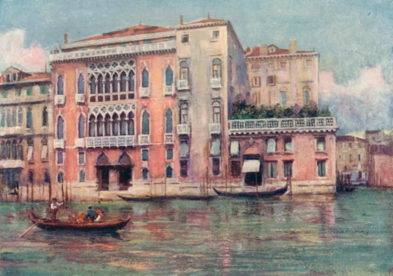 Palazzo Pisani-Moretta  by A. Trevor Haddon