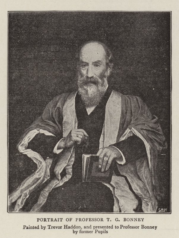 Profesör TG Bonney'nin Portresi by A. Trevor Haddon