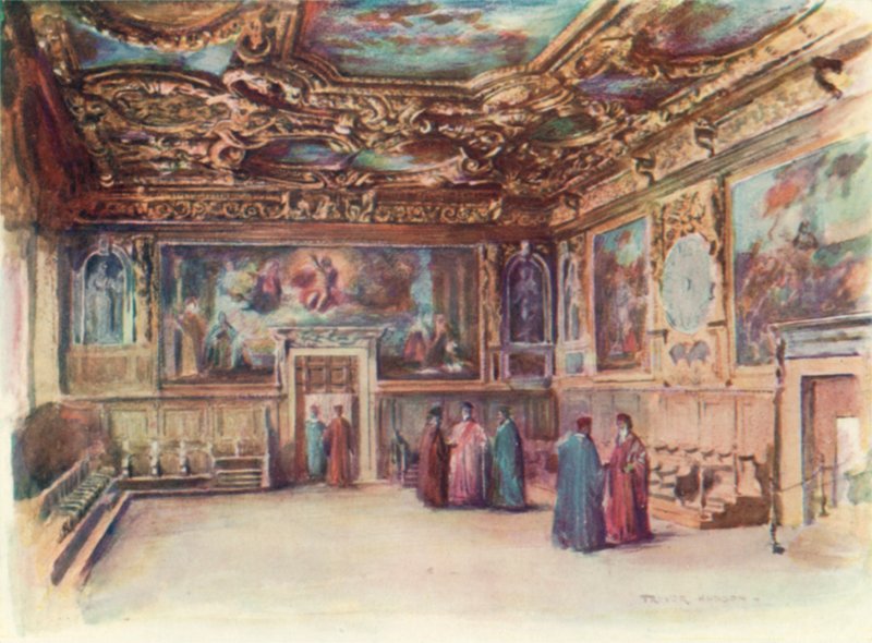 Sala Del Senato  by A. Trevor Haddon