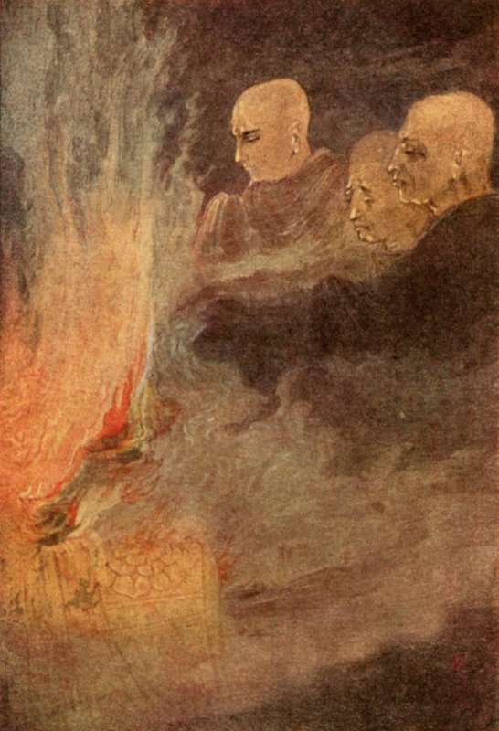Son Yayın (renkli taş) by Abanindranath Tagore