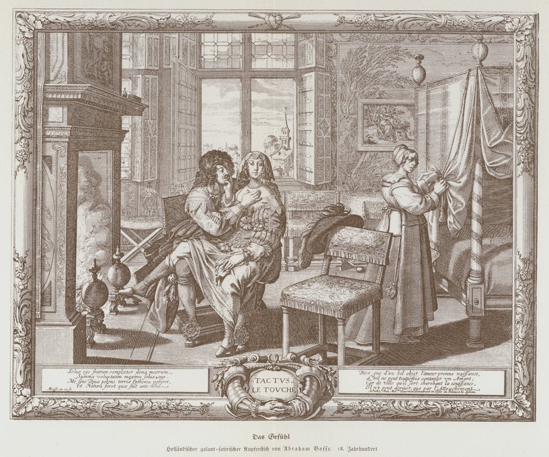Tactus (Dokunma) by Abraham (after) Bosse