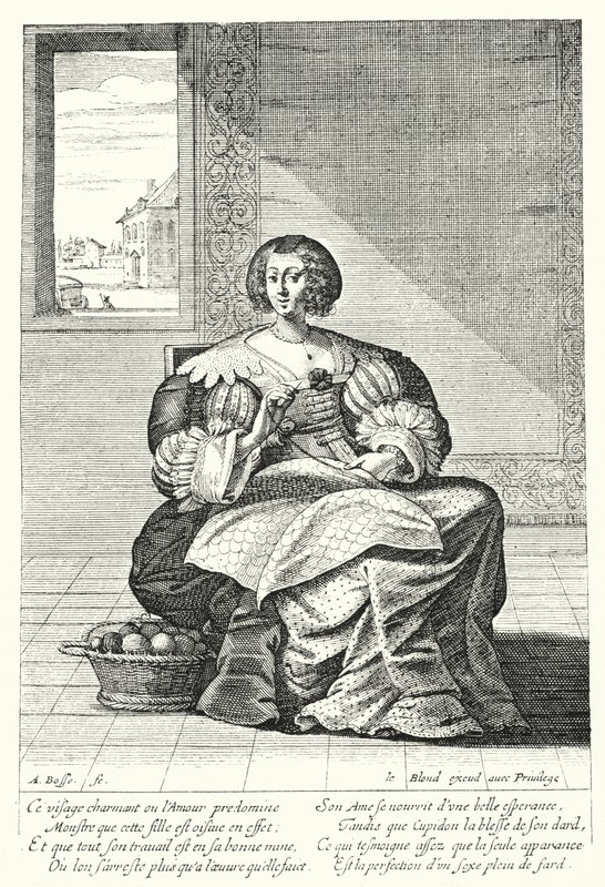 Nakışçı (gravür) by Abraham (after) Bosse