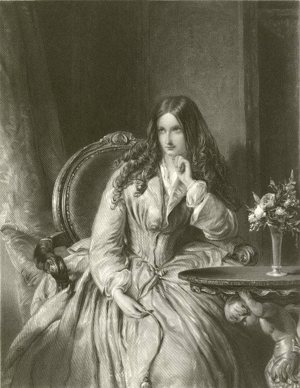 Madam de la Motte by Abraham Solomon
