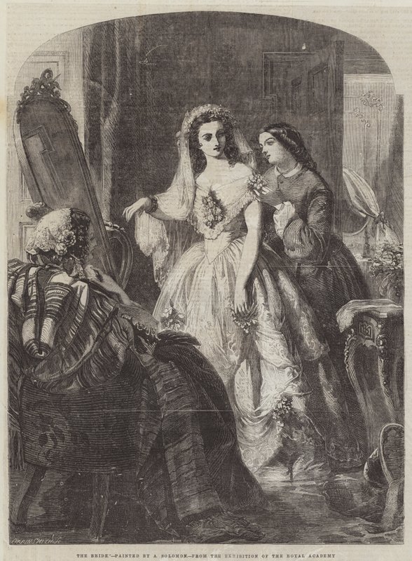 Gelin (gravür) by Abraham Solomon