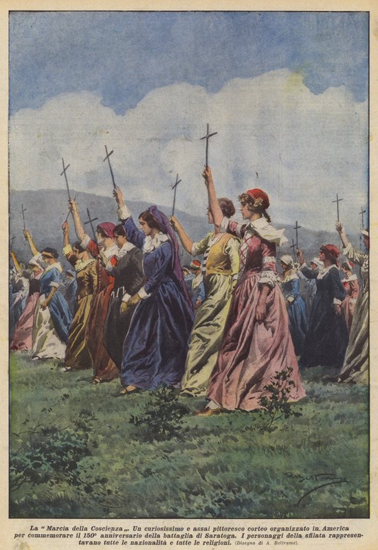 Bilincin Yürüyüşü by Achille Beltrame
