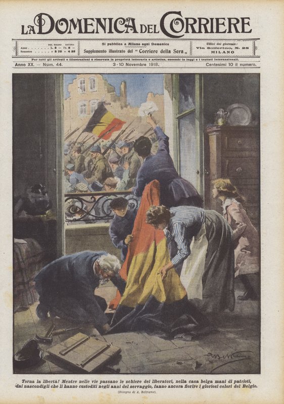 Özgürlük geri dönüyor! by Achille Beltrame