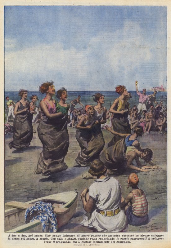 Çantada ikişer ikişer by Achille Beltrame