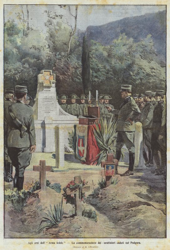 Sadık silahın kahramanlarına by Achille Beltrame