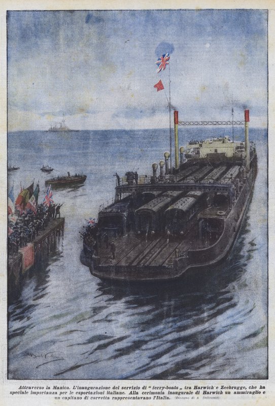 Kanal Boyunca by Achille Beltrame