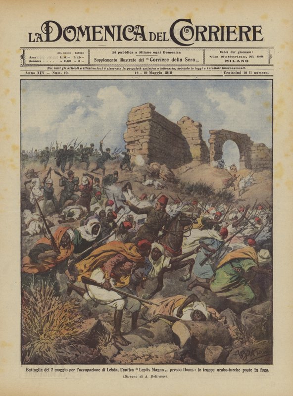 Humus yakınlarındaki antik Leptis Magna olan Lebda