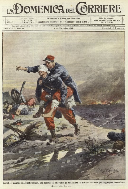 savaş bölümleri by Achille Beltrame
