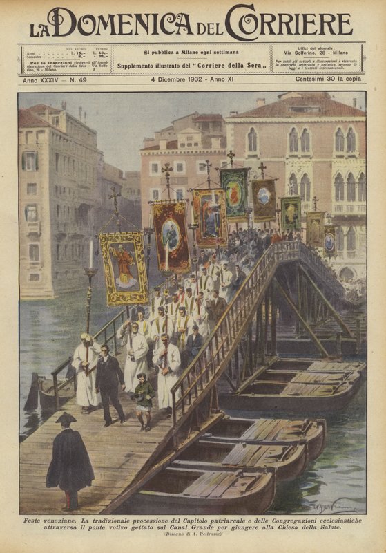 Venedik festivalleri by Achille Beltrame