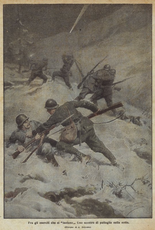 Birbirini hisseden ordular arasında by Achille Beltrame