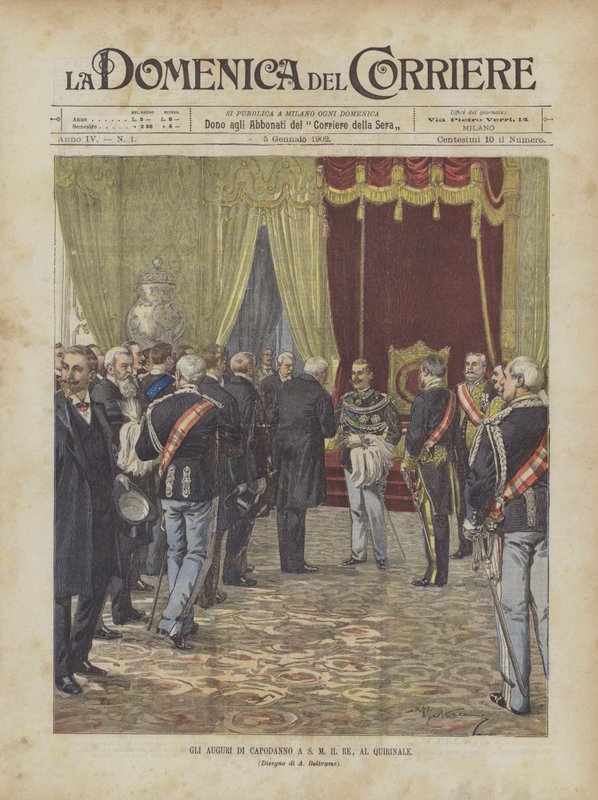S M Il Re, Al Quirinale