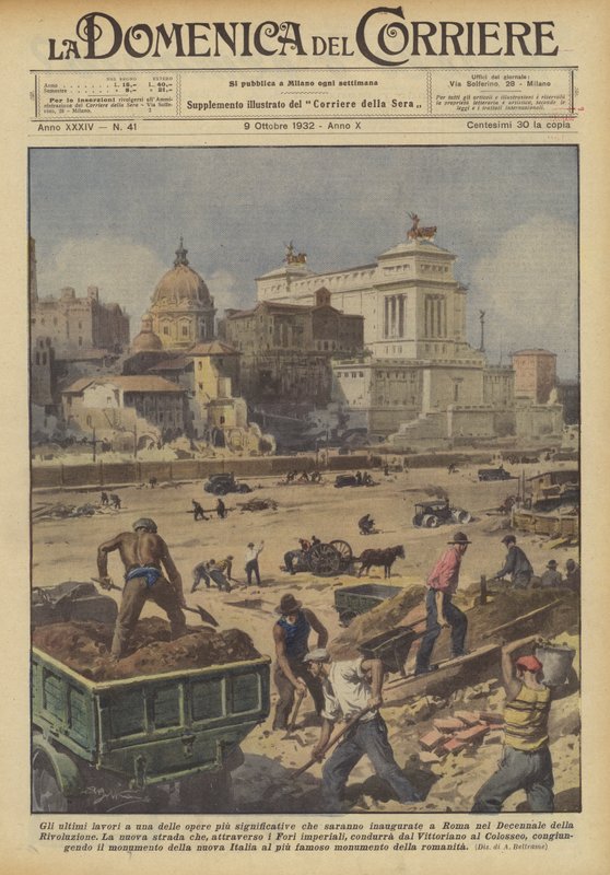 Devrimin 10. yıl dönümünde Roma