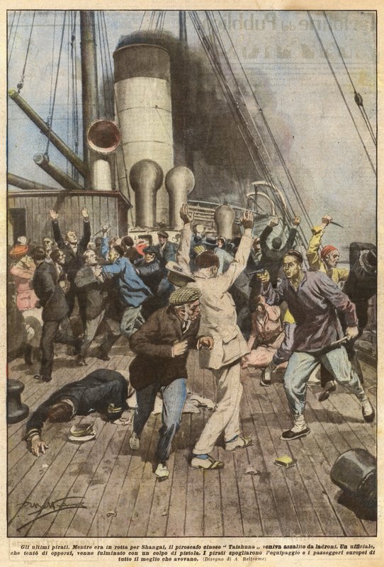 son korsanlar by Achille Beltrame