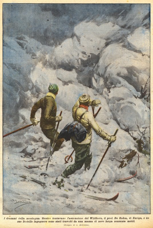 Dağın dramları by Achille Beltrame