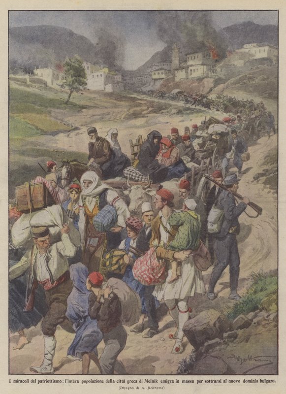 Vatanseverliğin mucizeleri, Yunan şehri Melnik