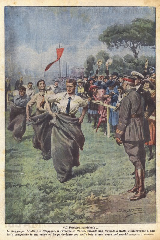 gülümseyen prens by Achille Beltrame