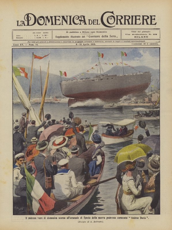 Yeni güçlü zırhlı Andrea Doria