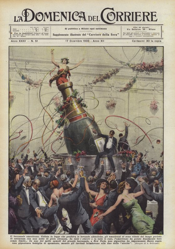 Amerikan bakkal by Achille Beltrame