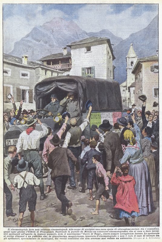 Sinemanın olmadığı sinema by Achille Beltrame