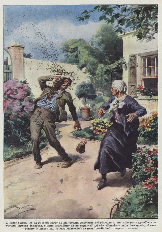hırsız ceza verdi by Achille Beltrame