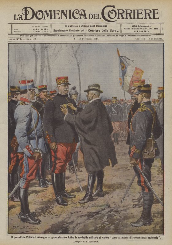 Başkan Poincare, Generalissimo Joffre