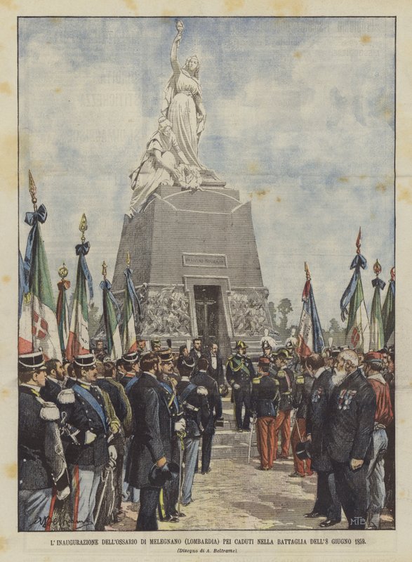 8 Haziran 1859 Savaşında Düşenler için Ossario Di Melegnano