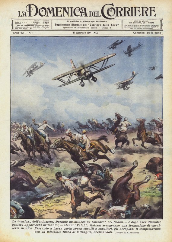Hava kuvvetlerinin suçlaması by Achille Beltrame