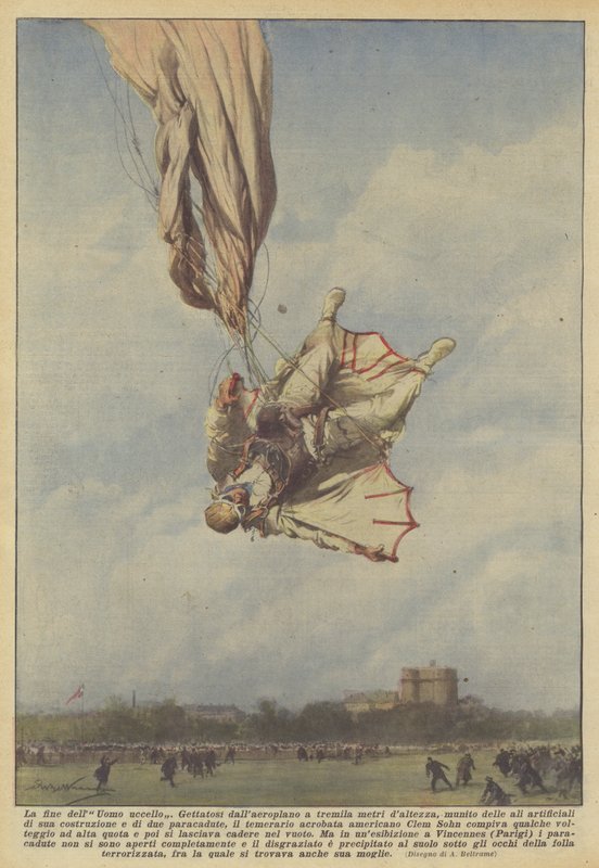 Kuş Adamın sonu by Achille Beltrame