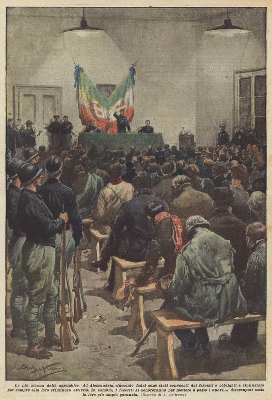 Meclislerin en tuhafı by Achille Beltrame