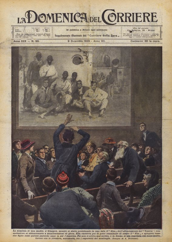 Bir annenin sürprizi by Achille Beltrame
