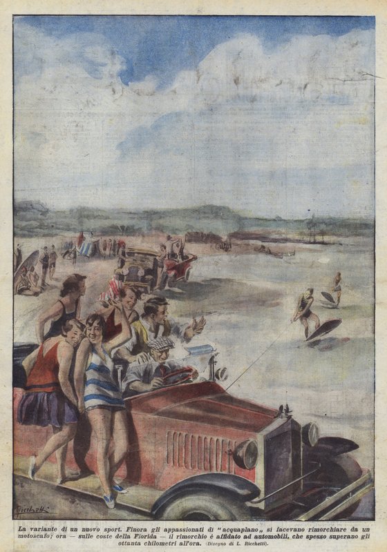 Yeni bir sporun çeşidi by Achille Beltrame