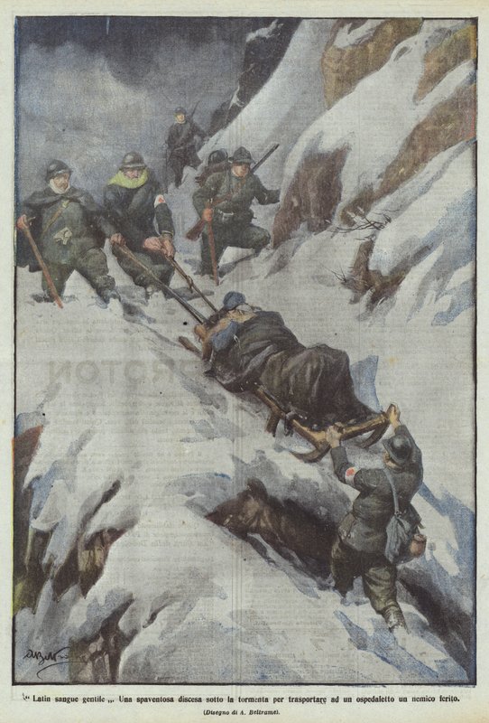 Latince nazik kan by Achille Beltrame