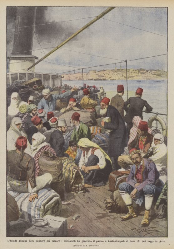 Ekiplerin Çanakkale Boğazı