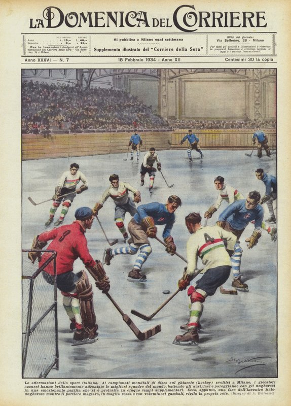 İtalyan sporunun iddiaları by Achille Beltrame