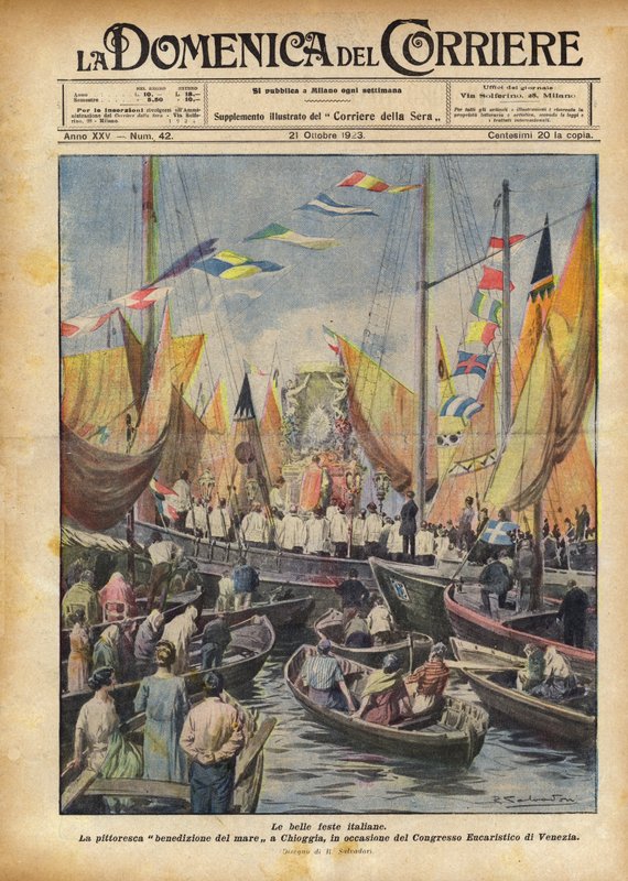 Güzel İtalyan tatilleri by Achille Beltrame