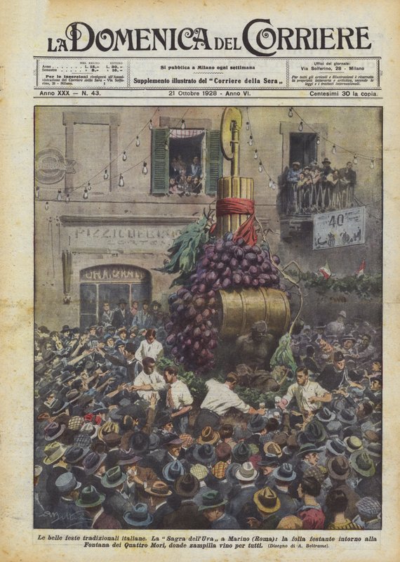 Güzel geleneksel İtalyan festivalleri by Achille Beltrame