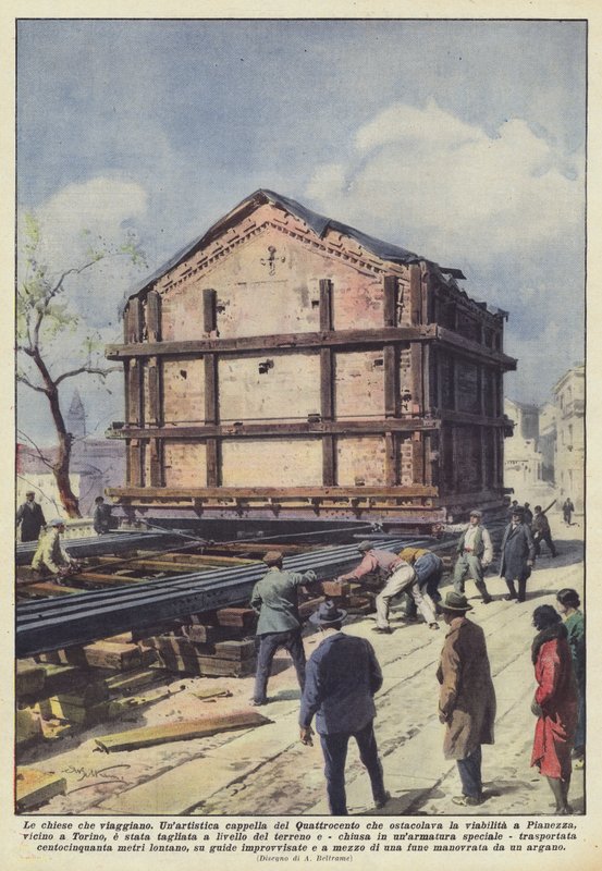gezici kiliseler by Achille Beltrame