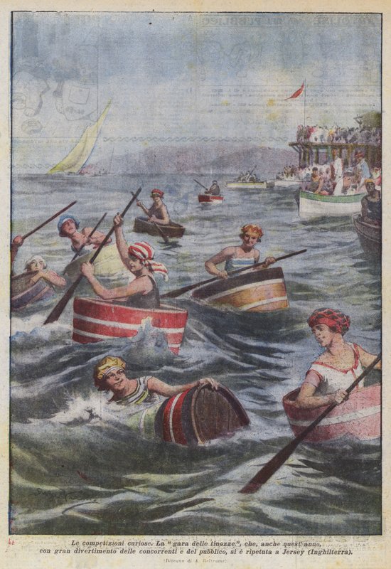 Meraklı yarışmalar by Achille Beltrame