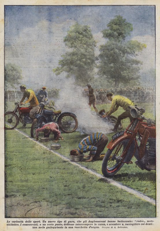 spor merakları by Achille Beltrame