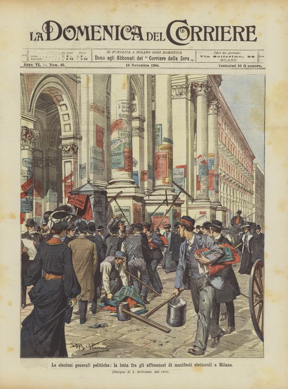 Genel siyasi seçimler, Milano