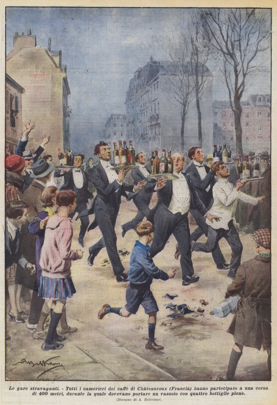 Abartılı yarışlar by Achille Beltrame