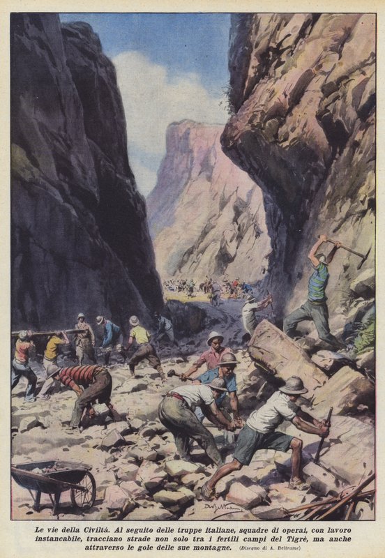 medeniyet yolları by Achille Beltrame