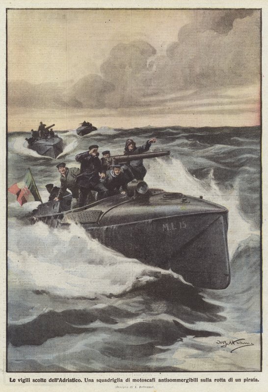Adriyatik Tugayı by Achille Beltrame
