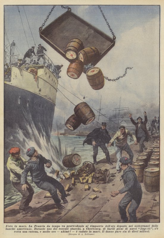 onları denizde by Achille Beltrame